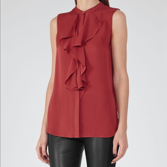 Reiss Tops - Reiss Elias Silk Top